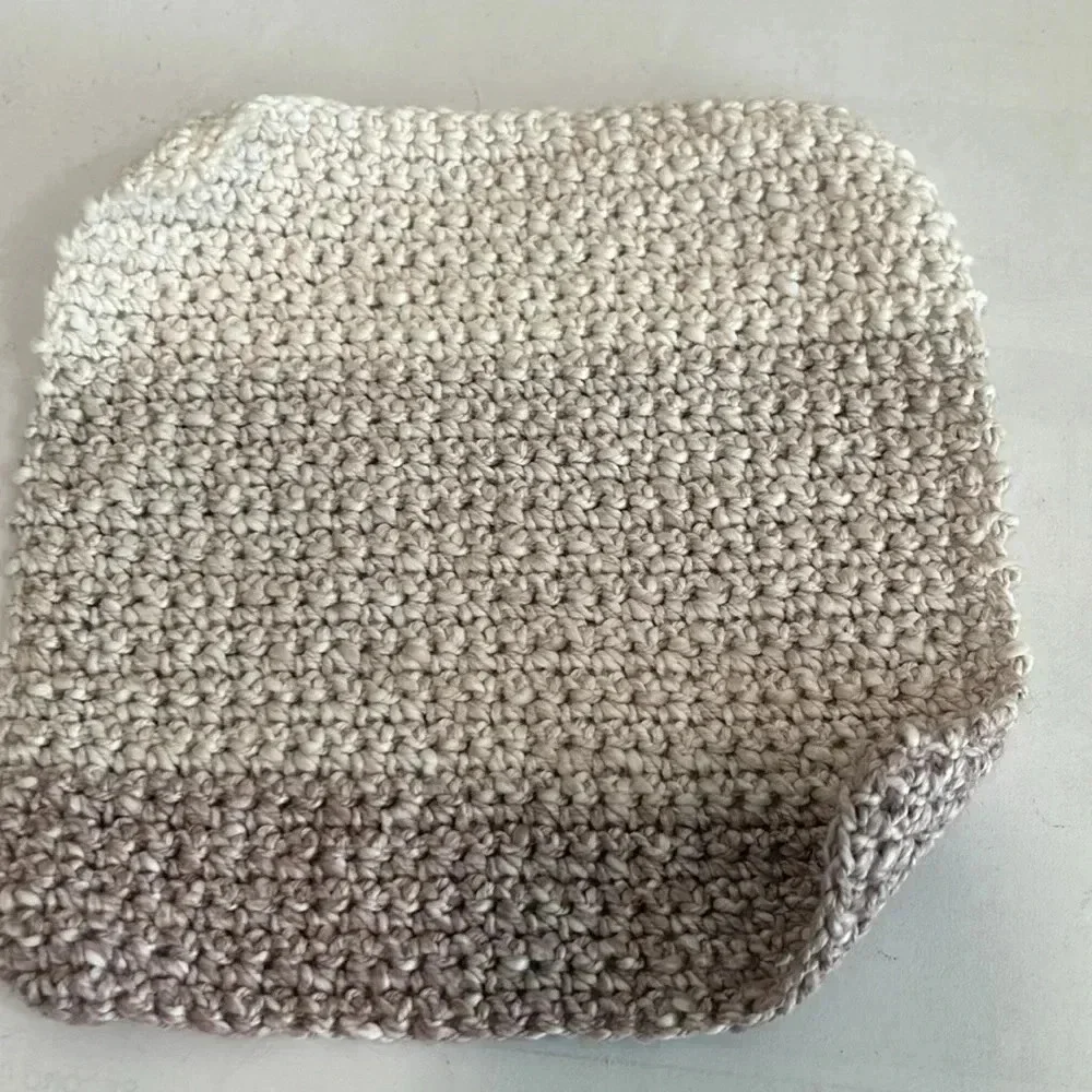 Hand Crocheted Washcloth/Dishcloth - Set of 3